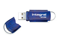 Integral Europe Courier USB 2.0 Flash Drive INFD64GBCOU