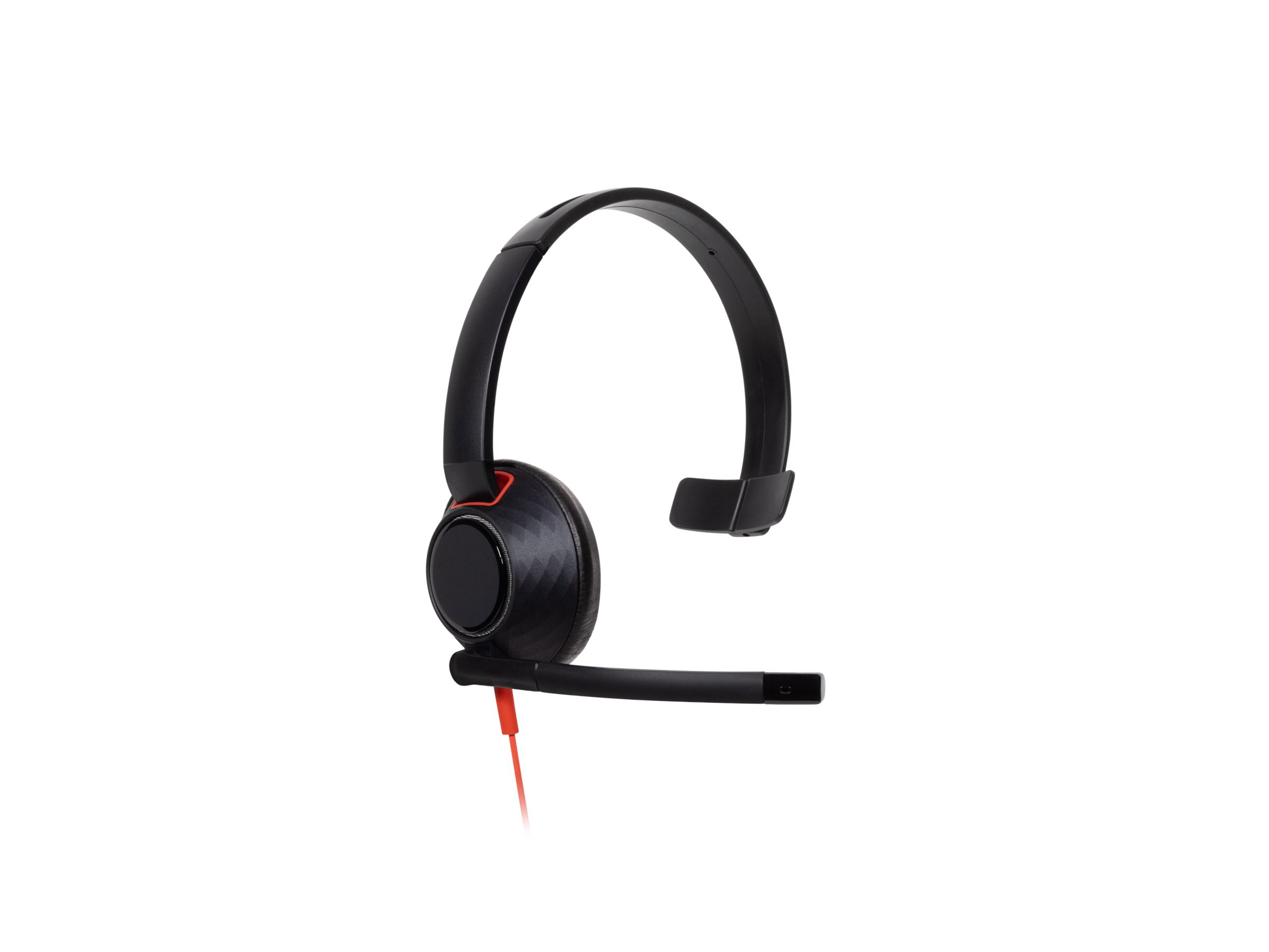 HP Poly Blackwire 5210 headset 3.5 mm jack Product shot Left-angle 79901