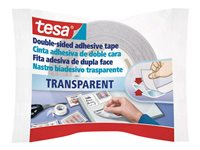 Tesa Transparent Dobbeltsidet tape