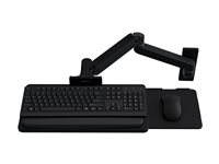 Ergotron LX Pro keyboard/mouse arm mount tray - adjustable