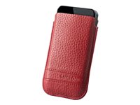 Samsonite Slim Classic Leather Beskyttelsesomslag Magirød Apple iPhone 5