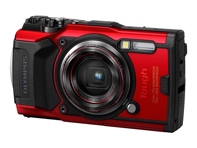 OLYMPUS TOUGH TG-6 4K レッド Olympus Tough TG-6 - digital camera - V104210RE000 - Currys Business
