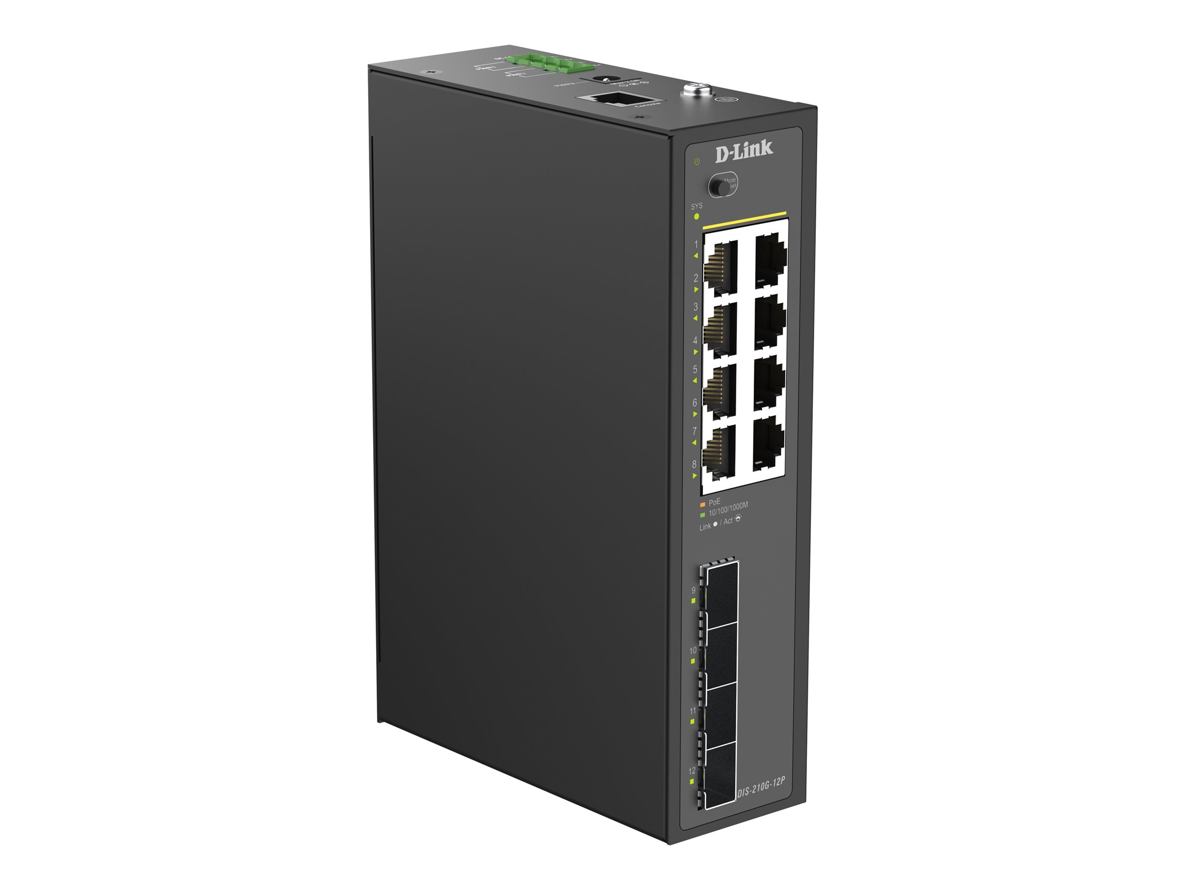 D-Link DIS 210G-12P - Switch