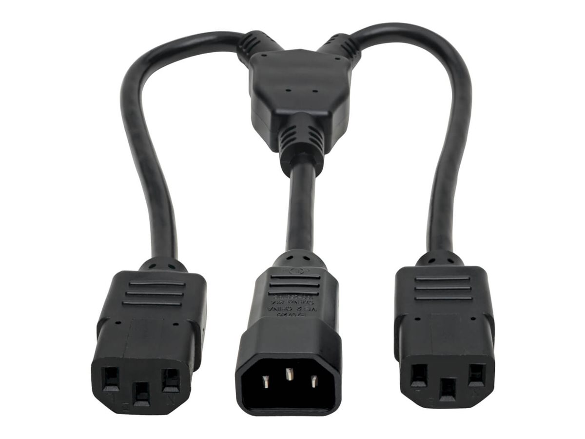 Tripp Lite C14 Male to C13 Female Splitter, PDU Style