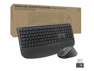 Logitech Signature Comfort Plus Combo MK880 for Business