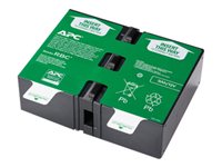 APC Replacement Battery Cartridge #124 - UPS battery - 1 x Lead Acid - for P/N: BR1200G-FR, BR1200GI, BR1300G, BR1500G, BR1500G-FR, BR1500GI, SMC1000-2U, SMC1000I-2U