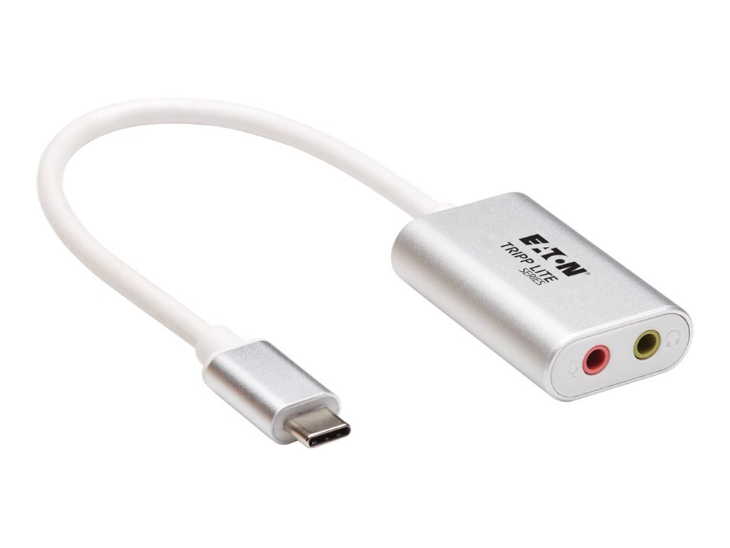 Tripp Lite USB C to 3.5mm Stero Audio Adapter for Microphone Headphones