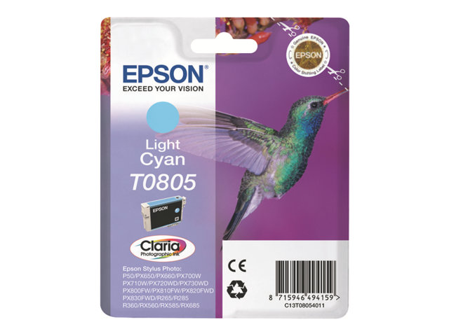 EPSON 5LB T0805 ink cartridge light cyan C13T08054011