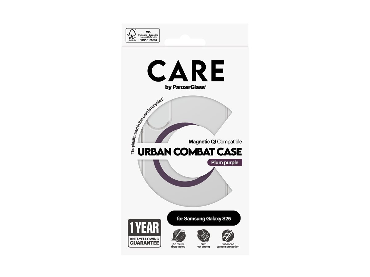 PanzerGlass CARE Samsung Galaxy S25 Urban Combat Plum QI – foto 5