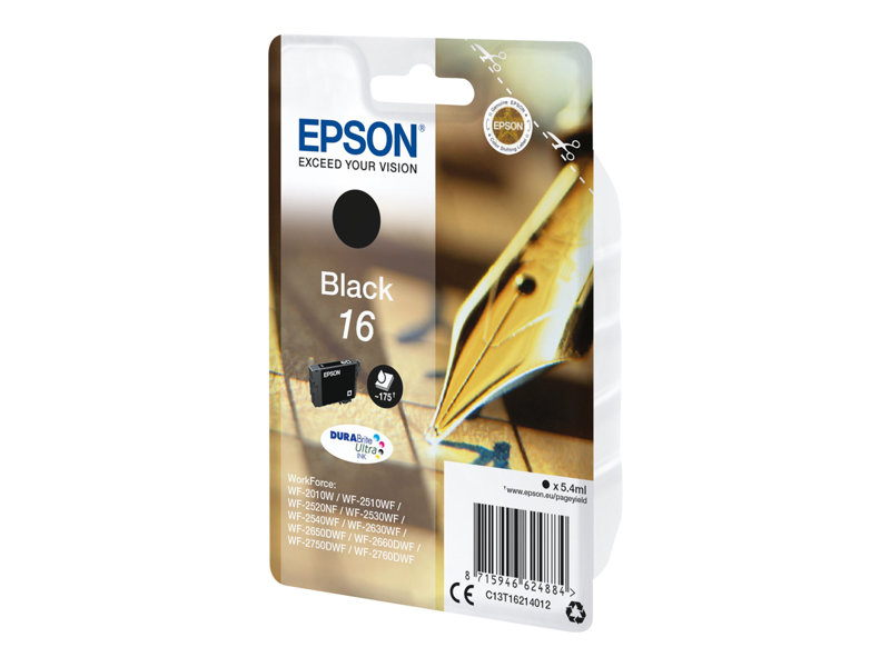 EPSON 6LB Singlepack Black 16 w/s