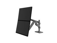 Ergotron LX Pro - Kit de montage (double bras articulé) - modulaire - pour 2 écrans LCD 