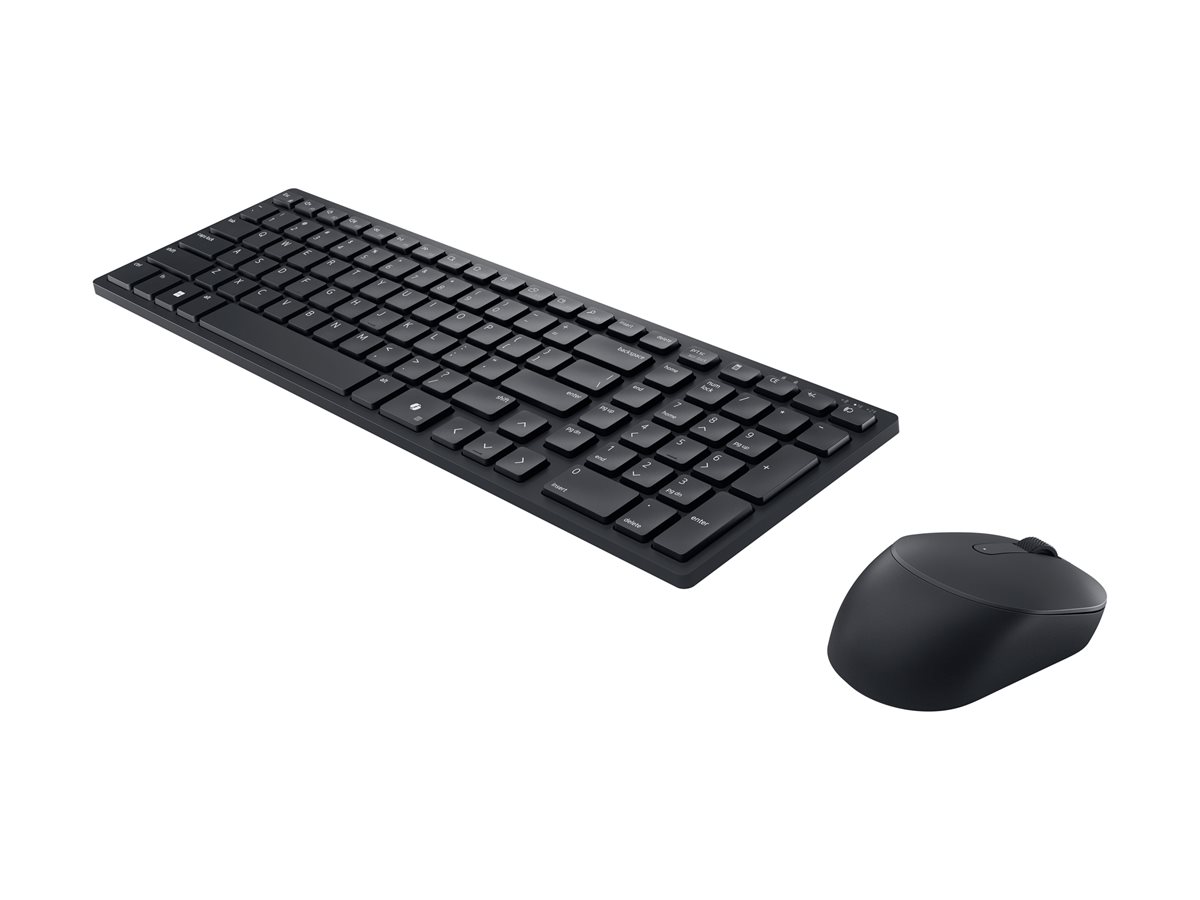 Dell Pro Compact Silent Keyboard and Mouse (KM555-BLK-GER)