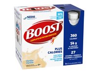 BOOST Plus Calories Protein Drink - Vanilla - 6 x 237ml
