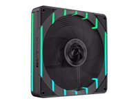 GameMax TORNADO T12 ARGB-R Fan 1-pack Sort 130 mm