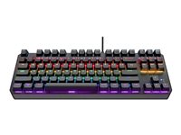 Trust GXT 834 Callaz TKL Tastatur Mekanisk 6-color rainbow Kabling Tysk