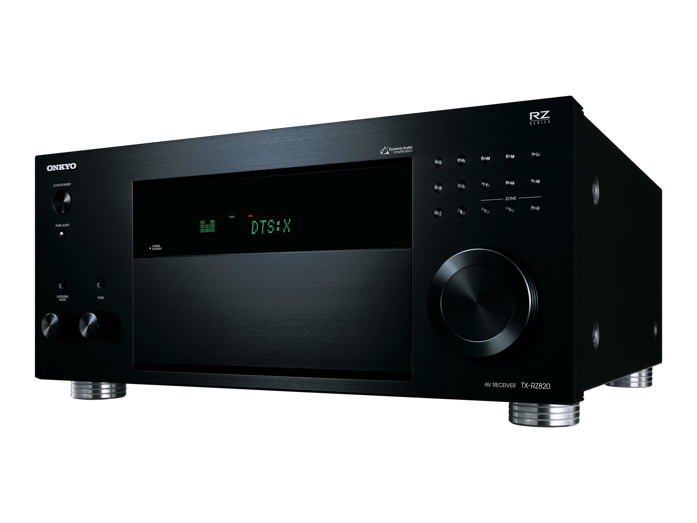 Onkyo 7.2-Channel 4K HDR AV Network Receiver - Black - TX-RZ820