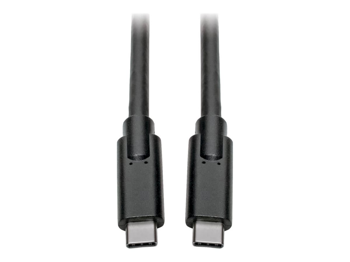 Tripp Lite USB Type-C to Type-C Cable, M/M, 3.1, Gen 1, 5 Gbps, 10 ft.