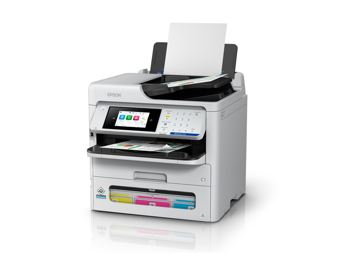 Epson WorkForce Pro EM-C800 multifunction printer Product shot Right-angle 79850