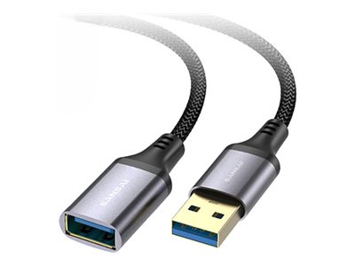 Sansai USB extension cable USB to USB 2 Product shot Right-angle 79250