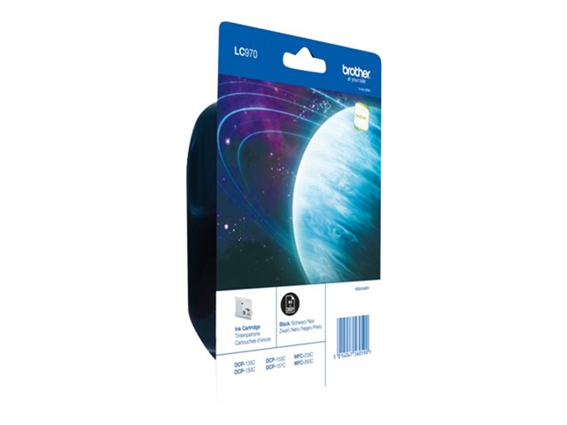 Brother LC970BK - black - original - ink cartridge
