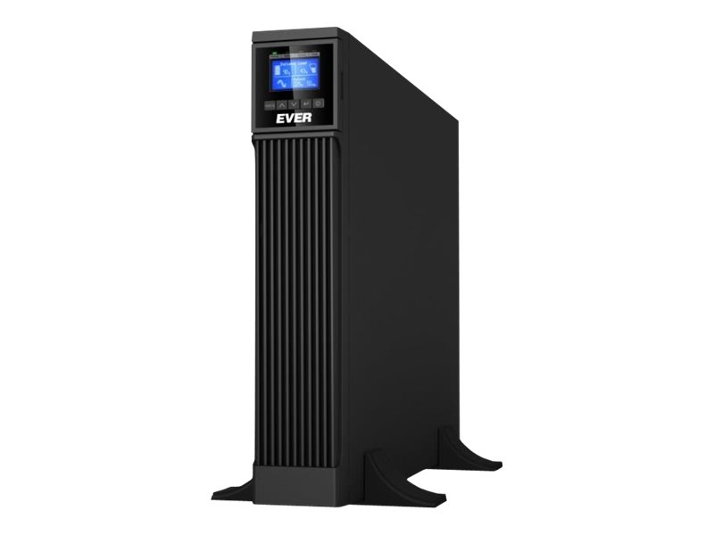 Zasilacz awaryjny UPS Ever Powerline RT PLUS 10000 VA VFI 2xC13 Sin USB RS rack/tower