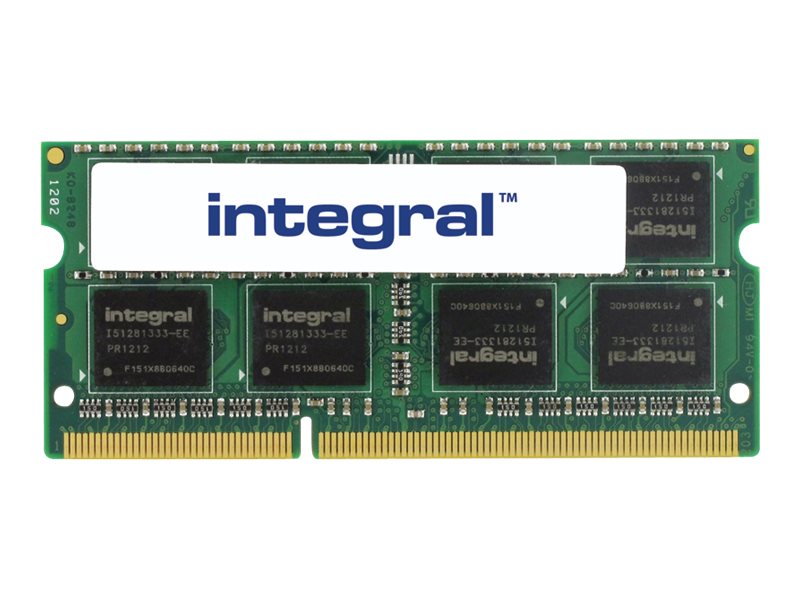 INTEGRAL IN3V8GNBJMXLV Integral 8GB DDR3-1866 SoDIMM CL13 R2 UNBUFFERED 1.35V