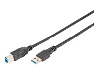 DIGITUS USB 3.0/ USB 3.1 USB-kabel 1.8m Sort