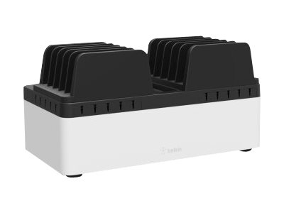 Belkin Store and Charge Go with fixed dividers Charging station output co image