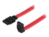 DELTACO Seriel ATA/SAS-kabel Rød 30cm