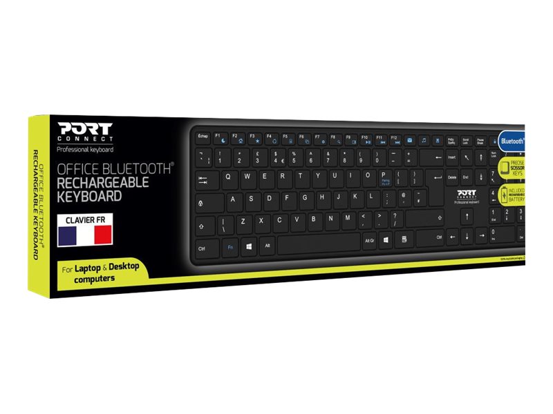 PORT DESIGNS Rechargeable BT Keyboard