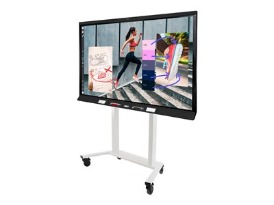 Smart FSE-410 Cart for interactive flat panel lockable steel screen size: 65INCH-86INCH 