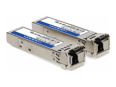 AddOn - SFP (mini-GBIC) transceiver module (equivalent to: Ubiquiti UF-SM-1G-S-D)
