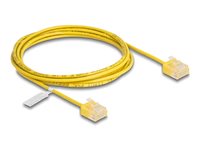 DeLOCK CAT 6 Ikke afskærmet parsnoet (UTP) 2m Patchkabel Yellow