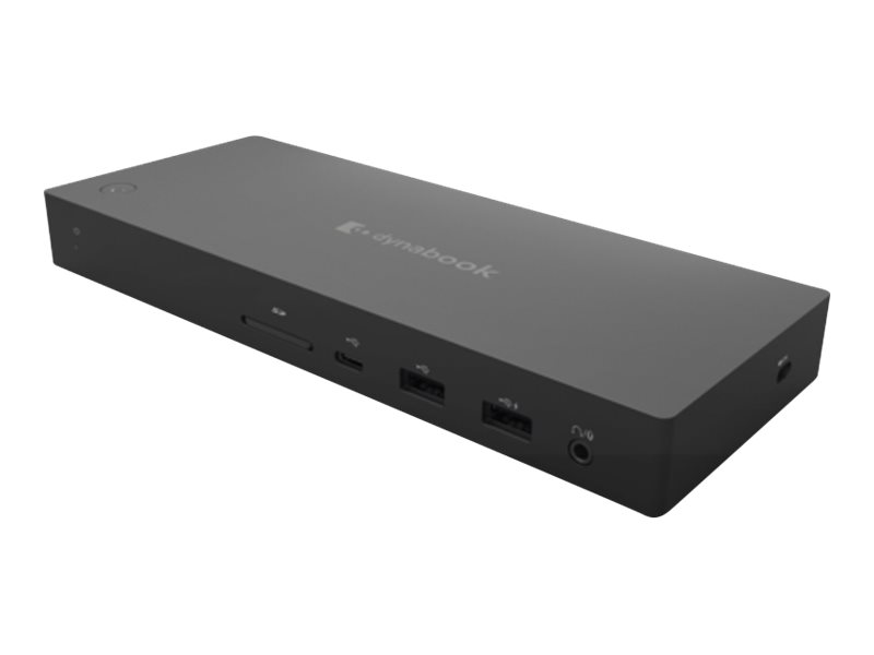 Dynabook, docking station, USB-C 3.1 / Thunderbolt 3, VGA, DVI, HDMI, DP