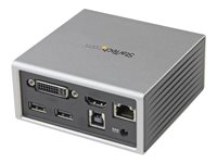 Startech Station d'accueil USB 3.0 double affichage compact pour ordinateur portable