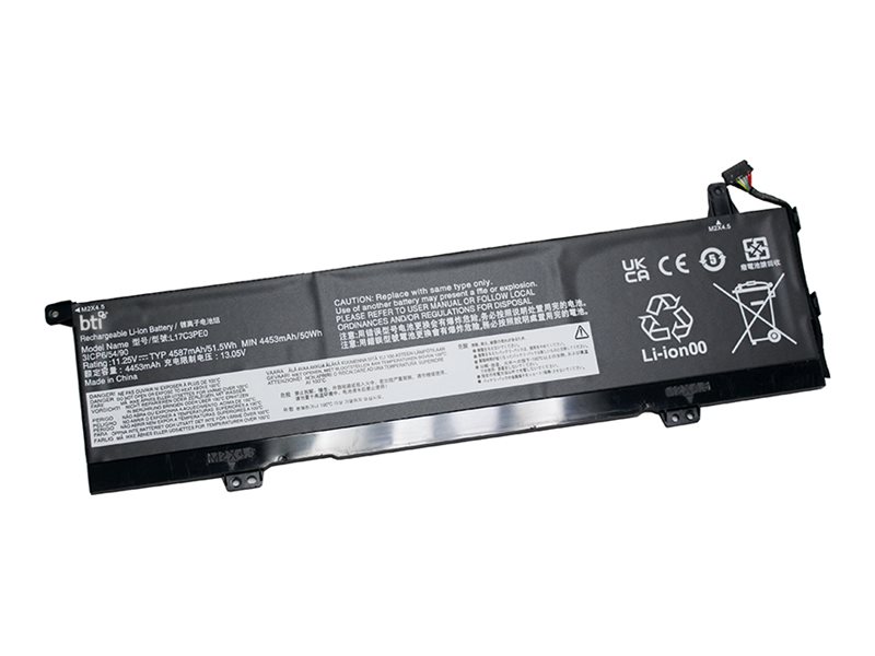 BTI - Notebook battery (equivalent to: Lenovo L17C3PE0)