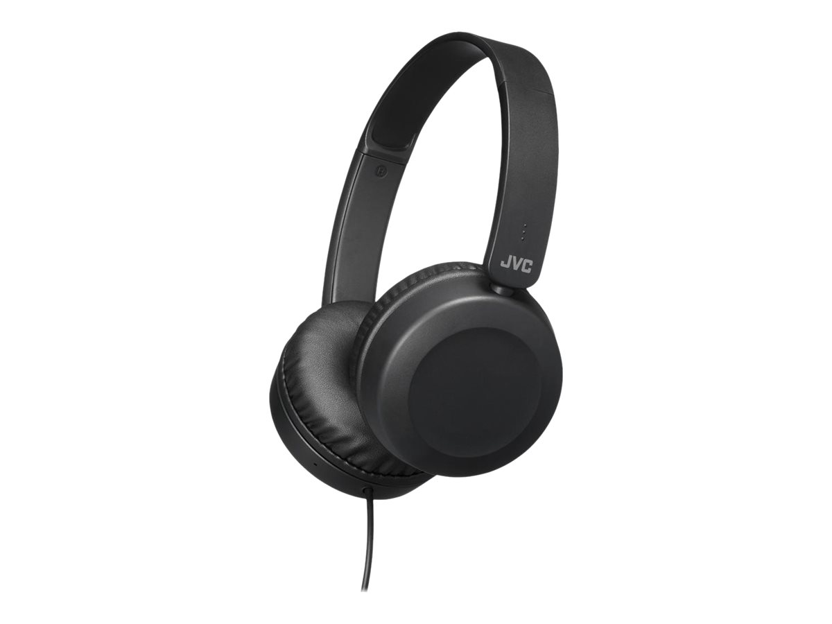JVC Wired On-Ear Headphones - Black - HAS31MB