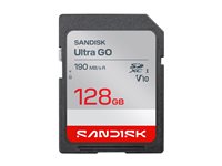 SanDisk Ultra GO - flash memory card - 128 GB - SDXC UHS-I