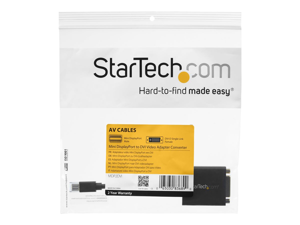 STARTECH Mini DisplayPort to DVI Video Adapter – foto 5