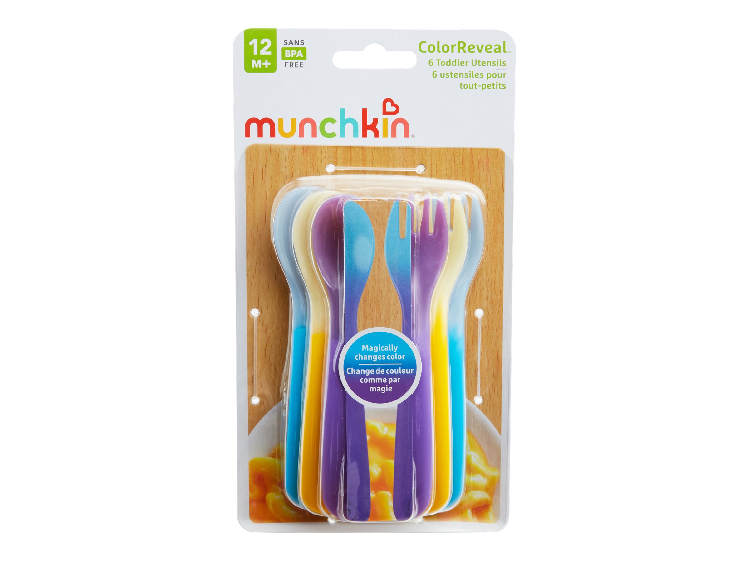 Munchkin Colorreveal Cutlery Set - Multi - 6 pcs