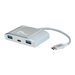 SIIG USB-C to 4-Port USB 3.0 Hub with PD Charging