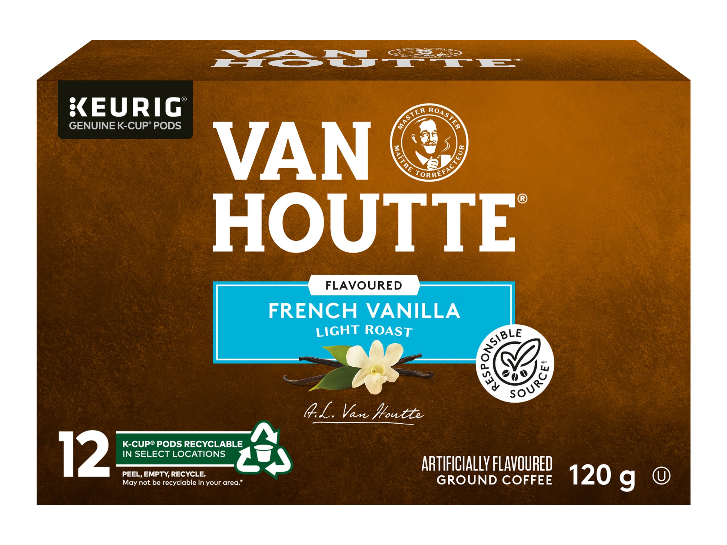 Van Houtte French Vanilla K-Cup Coffee Pods - 12's