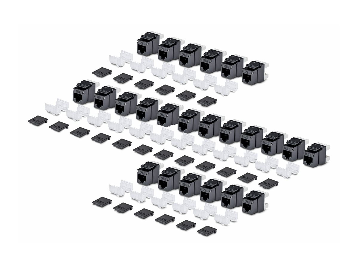 Startech konektor keystone - 180°, 110 punch down - kompatibilní s TAA – foto 2