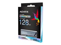 ADATA UE800 128GB USB-C 3.2 Gen 2 Sølv