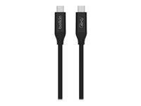 Belkin CONNECT USB 3.2 / USB4 / Thunderbolt 3 USB Type-C kabel 80cm Sort