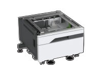 Lexmark - Meuble pour imprimante avec base à roulettes - 520 feuilles - pour Lexmark CX930dse, CX931dse, CX931dtse, MX931dse
