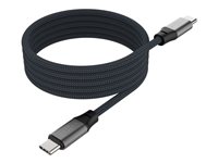 FIXED USB 2.0 USB Type-C kabel 1.2m Grå