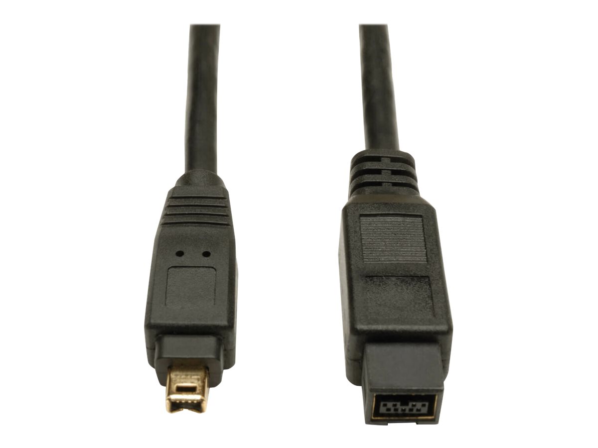 Aja længst Springe Tripp Lite 6ft Hi-Speed FireWire IEEE Cable-800Mbps with Gold Plated  Connectors 9pin/4pin M/M 6&#x27; | www.publicsector.shidirect.com