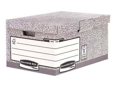 Bankers Box System Maxi Storage Box For Folio Grey
