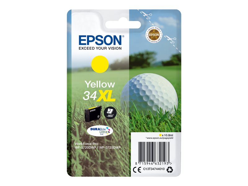 EPSON 2LB Singlepack Yellow 34 Ink
